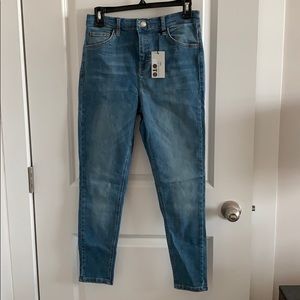 Topshop Jamie High Waisted Ankle Glazer Jean